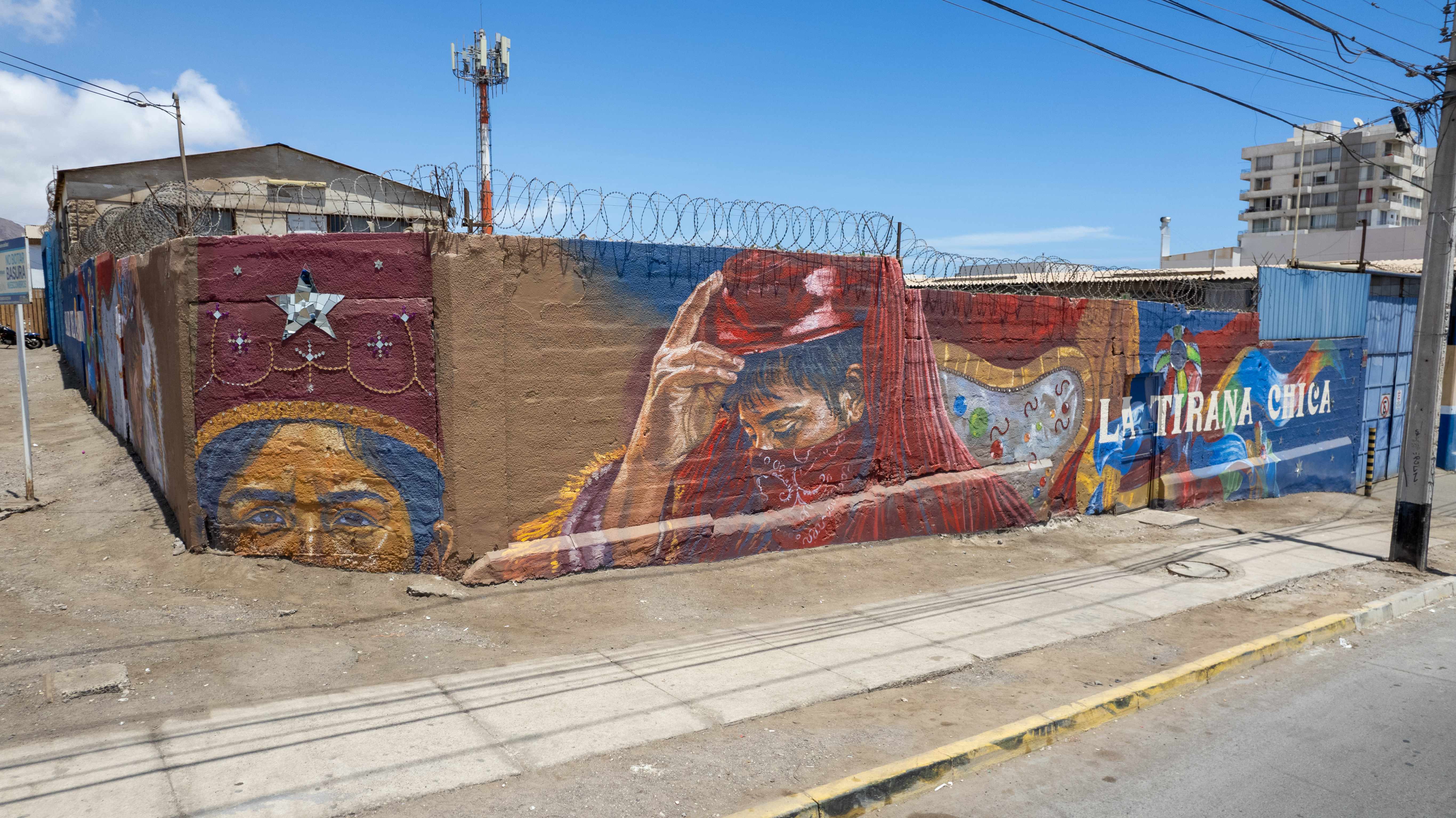 Murales de Fiesta y Tradición culmina dos años de trabajo artístico que ponen en valor la Tirana Chica