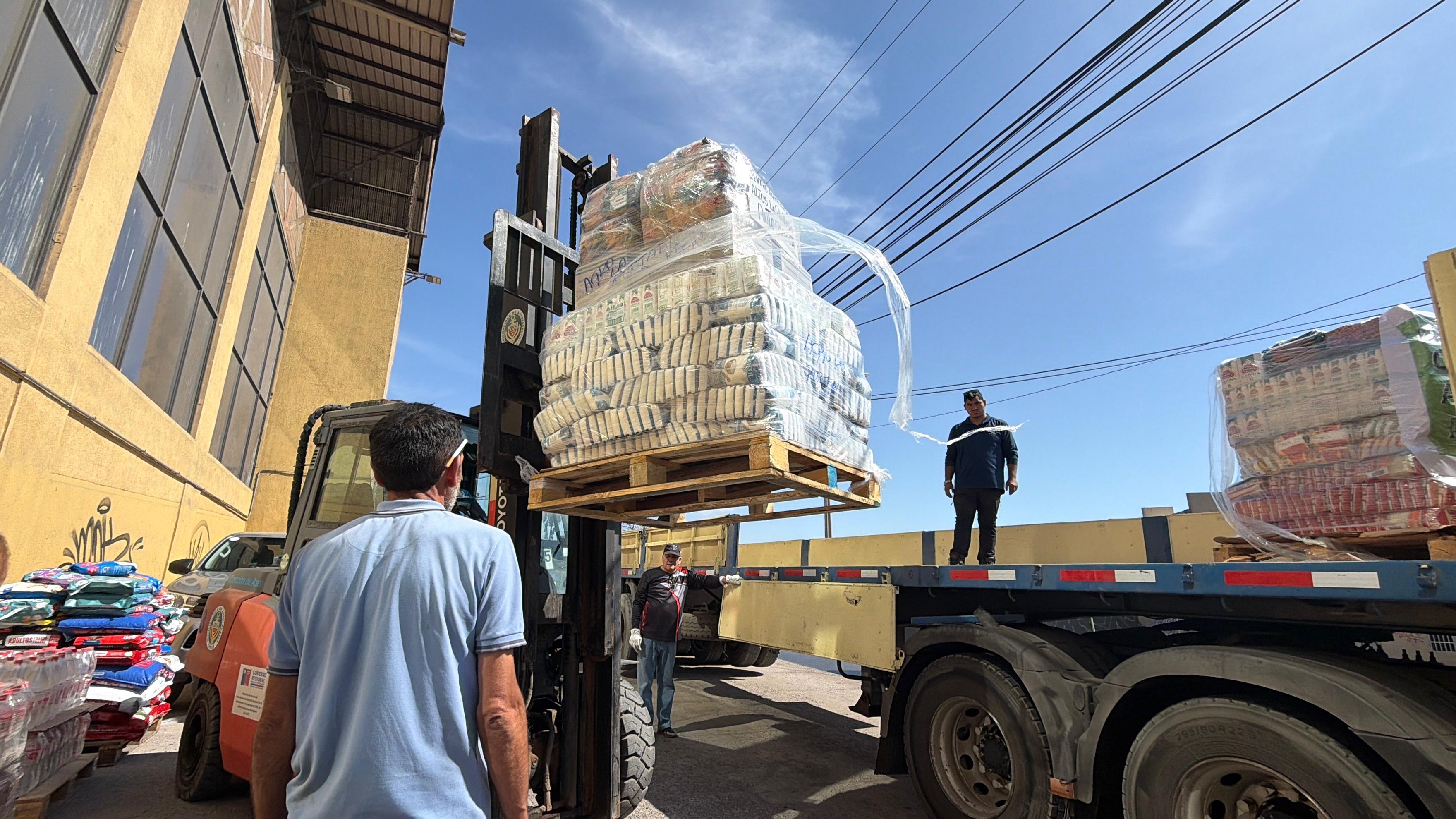 Parte primer camión de ayuda a Ránquil y campaña solidaria se extiende hasta mañana