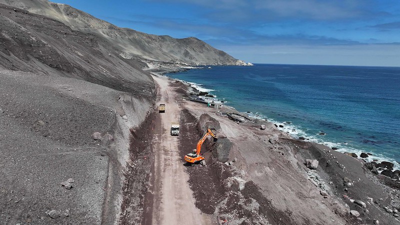 MOP anuncia habilitación de Ruta 1 desde Tocopilla hasta el límite regional para vehículos livianos y de emergencia