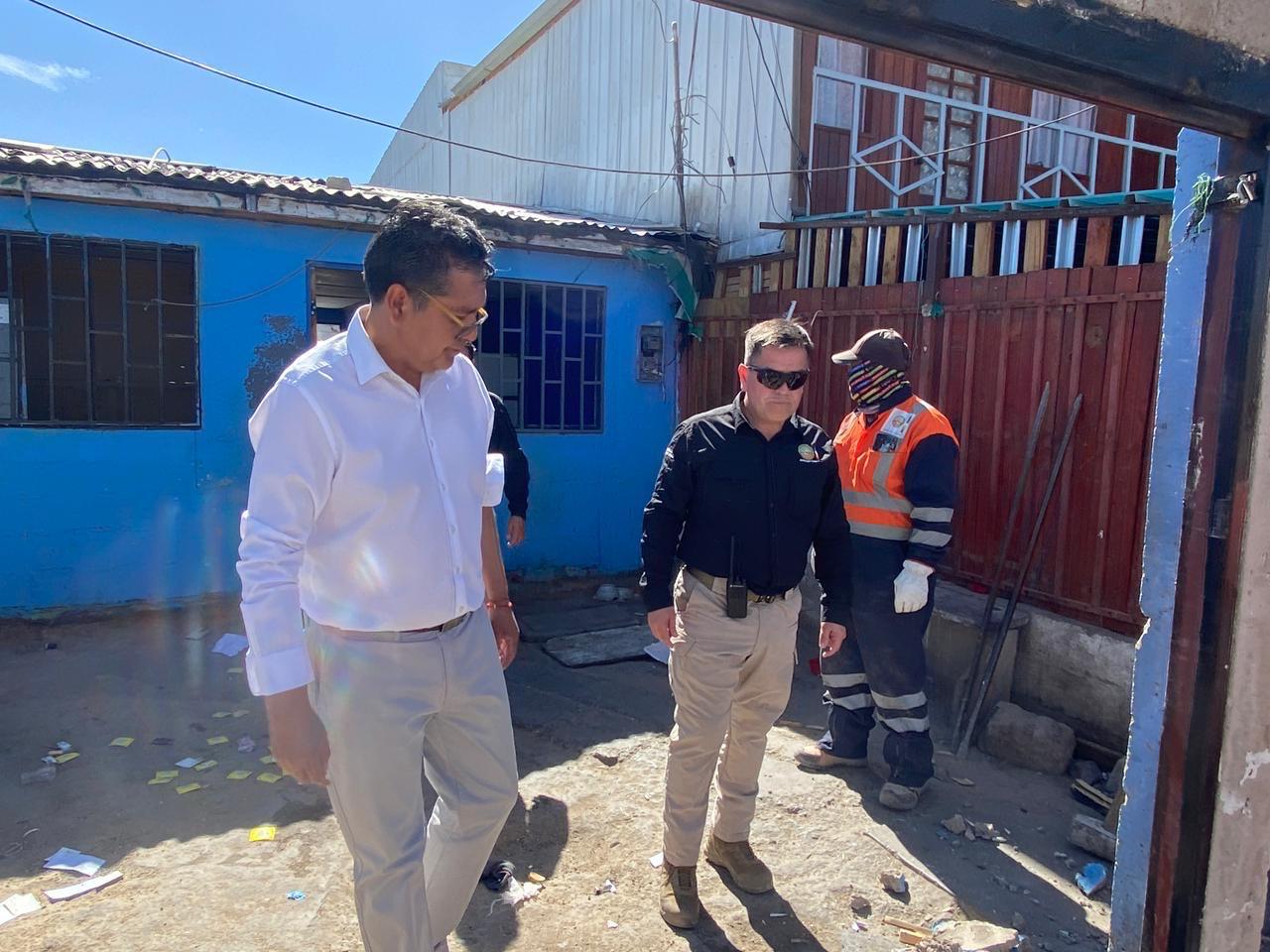 Municipalidad interviene casa narco n°27