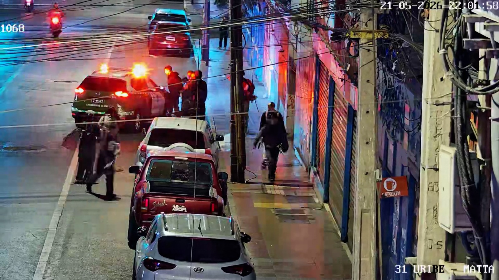 Central de televigilancia municipal permitió detenciones por drogas y riña