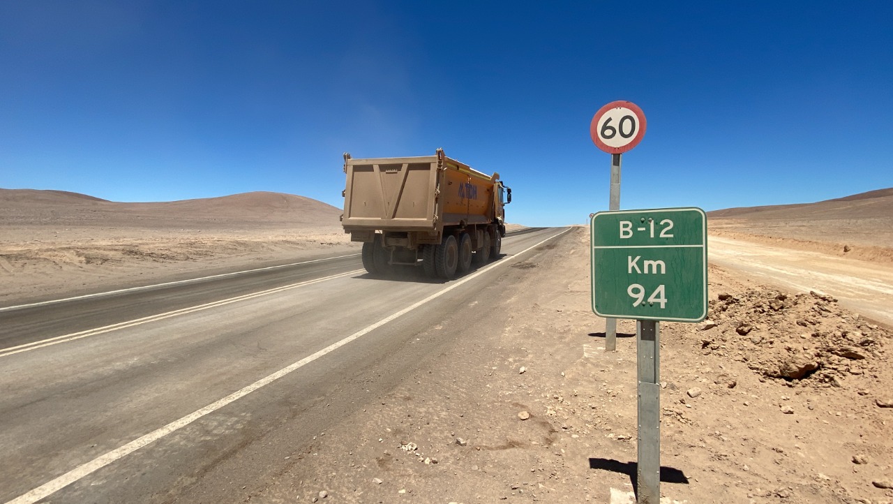 MOP proyecta obras para consolidar nueva Ruta B-12 como una alternativa vial a Ruta 1 para el transporte de sustancias peligrosas