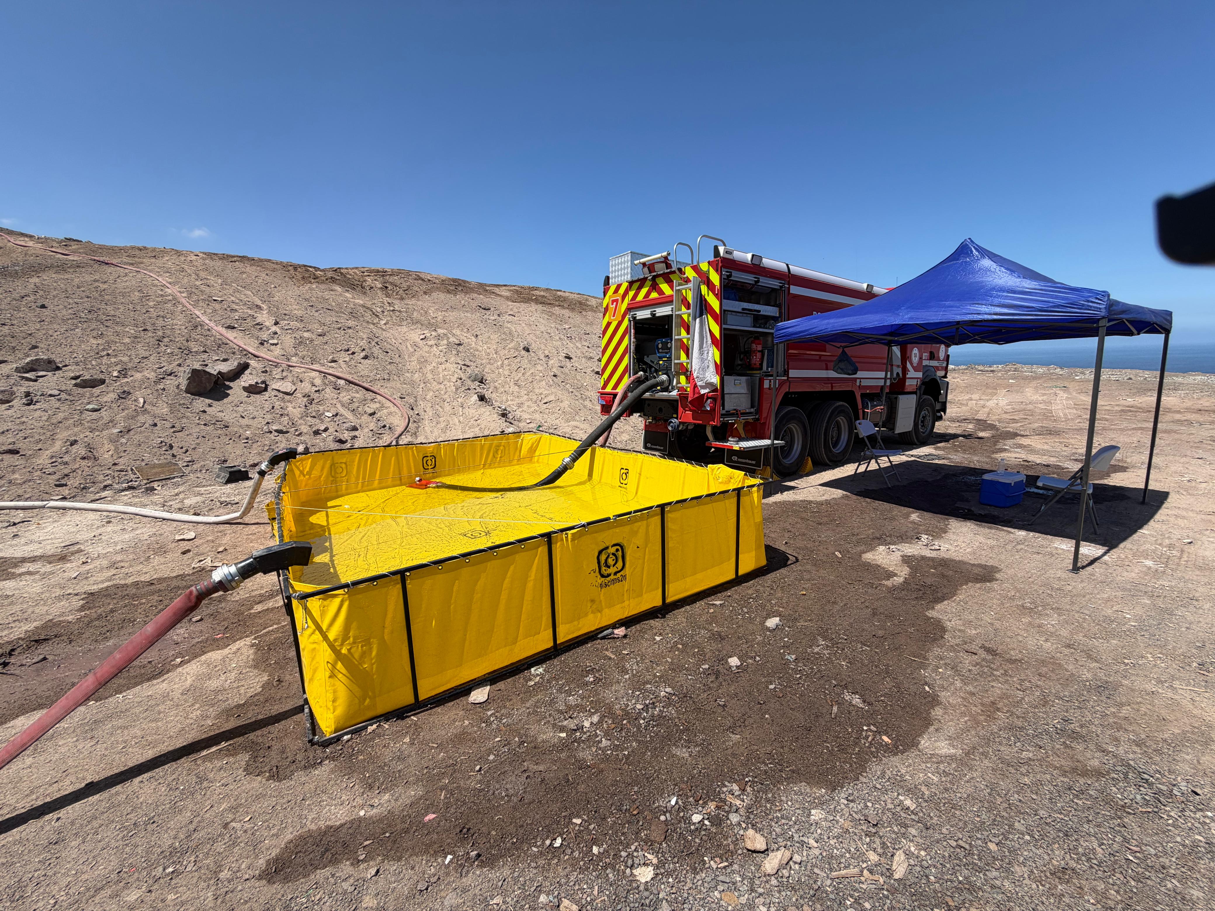 Continúa vigilancia térmica en exvertedero