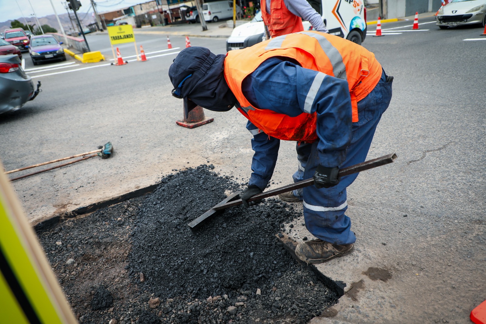 Antofagasta cuadriplica reparación de baches en la comuna en comparación con años anteriores