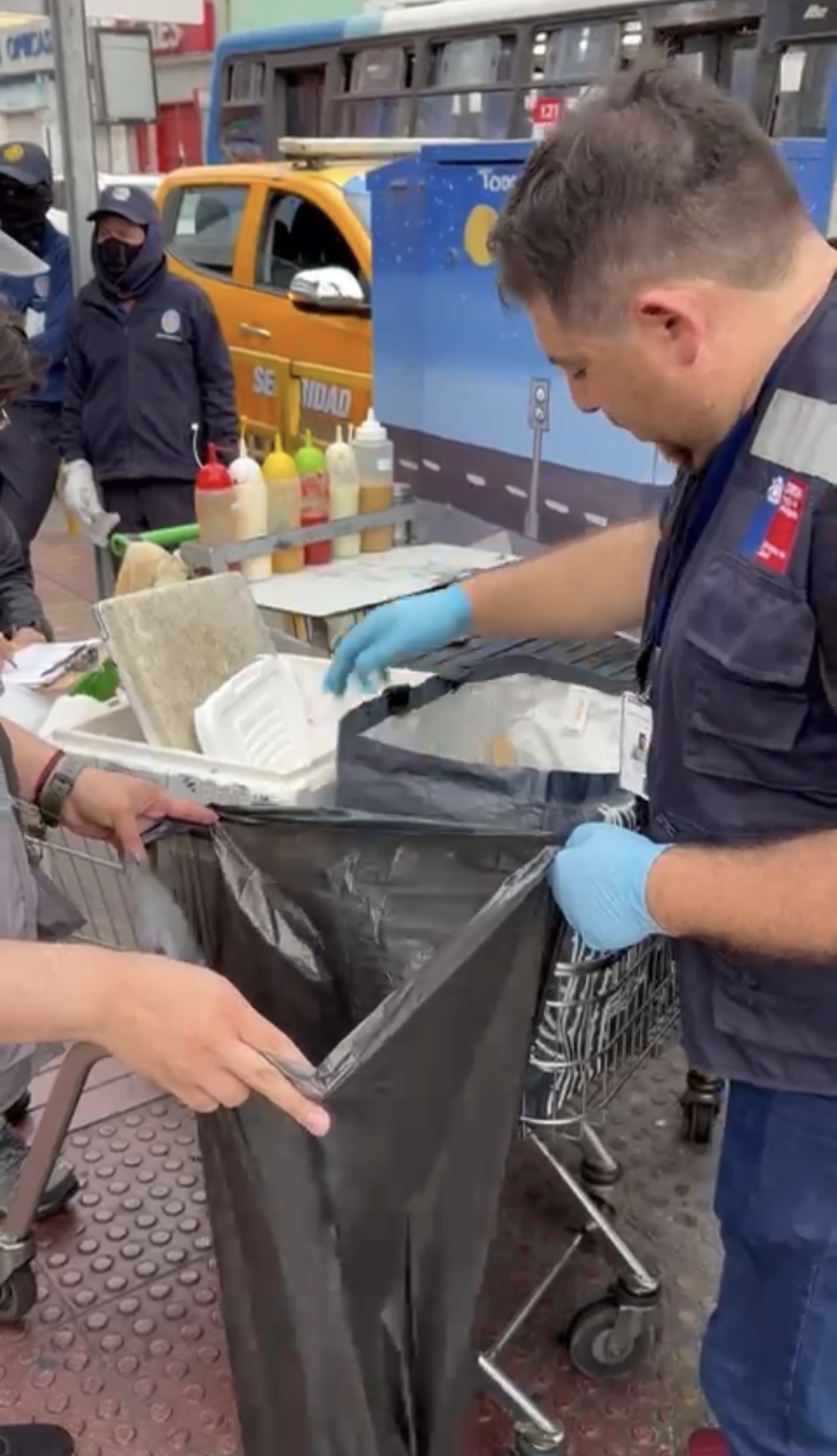 Seremi de salud, municipalidad y Carabineros retiran 10 carros de venta ilegal y más de 300 kilos de alimentos