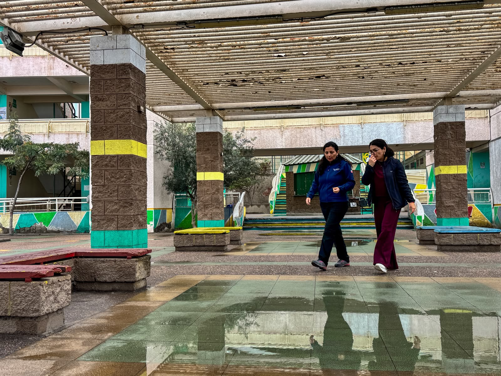 Seremi de Educación verifica estado de establecimientos educacionales tras precipitaciones