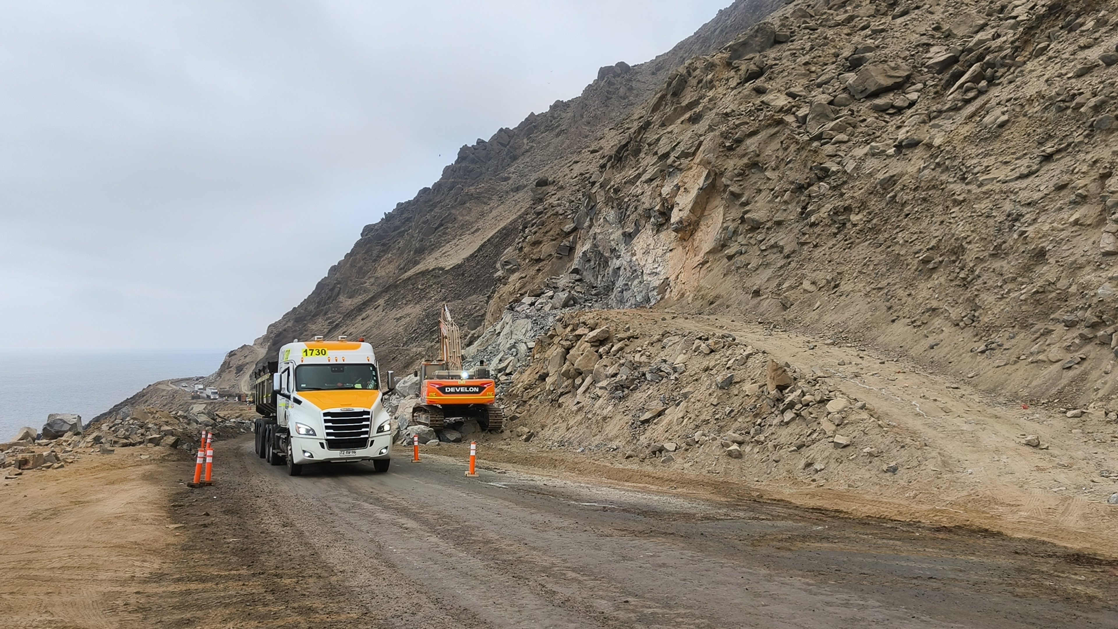 Seremi MOP inspeccionó obras de mejoramiento en Ruta 1 al norte de Tocopilla