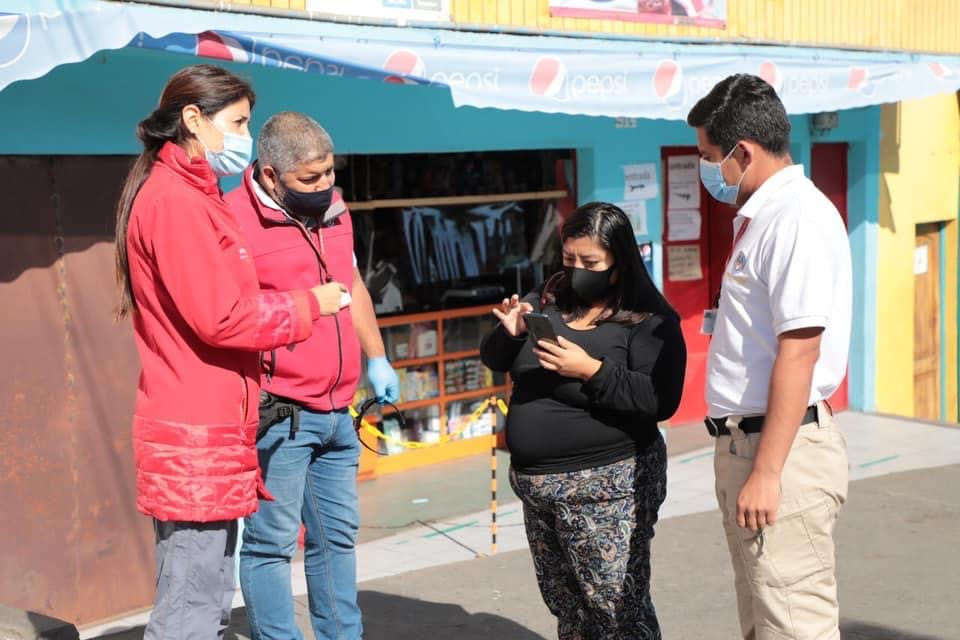 FISCALIZAN FERIAS Y ESPACIOS PÚBLICOS PARA QUE VECINOS CUMPLAN CON CUARENTENA