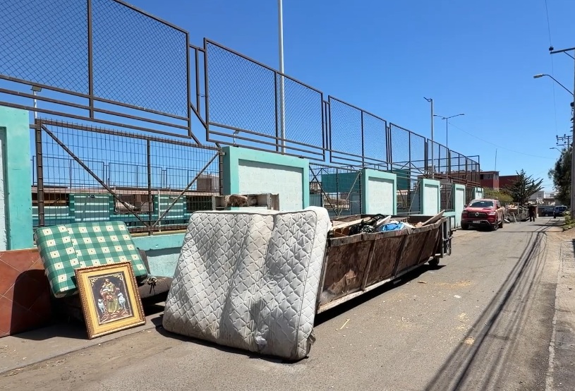 Realizan nuevo operativo para retiro de escombros de mayor volumen