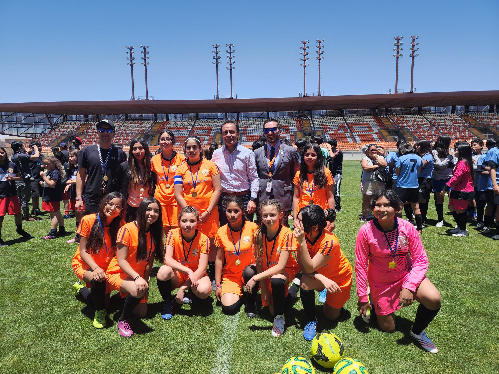 Jóvenes de Calama y Sierra Gorda finalizan Torneo de Fútbol Inclusivo