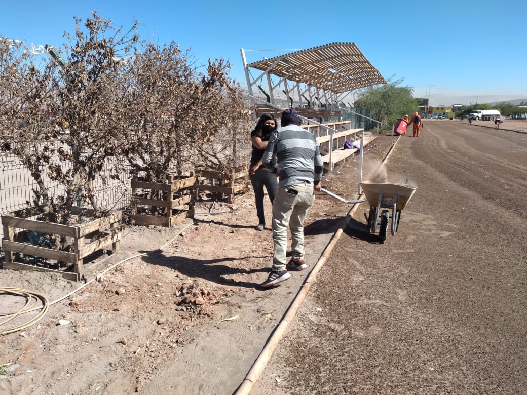 Realizan exitoso operativo de limpieza a la “Cancha Roja” para lograr su pronta reapertura en Calama