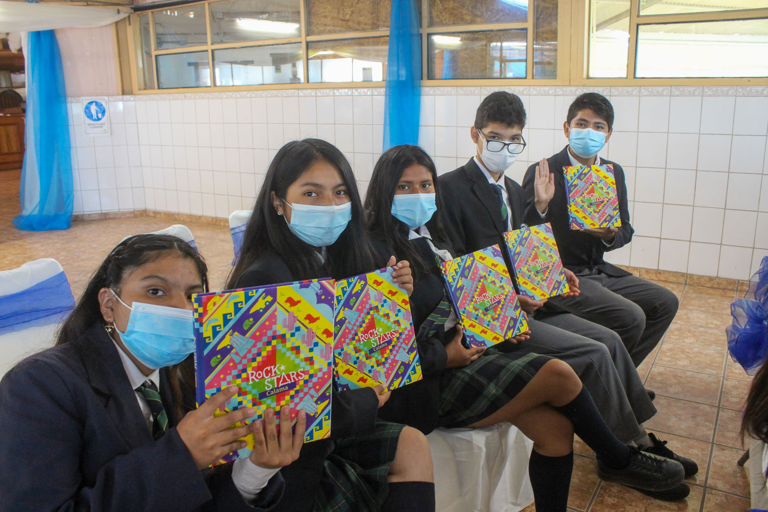 Estudiantes del Colegio Río Loa retoman de manera presencial talleres del programa Rockstar