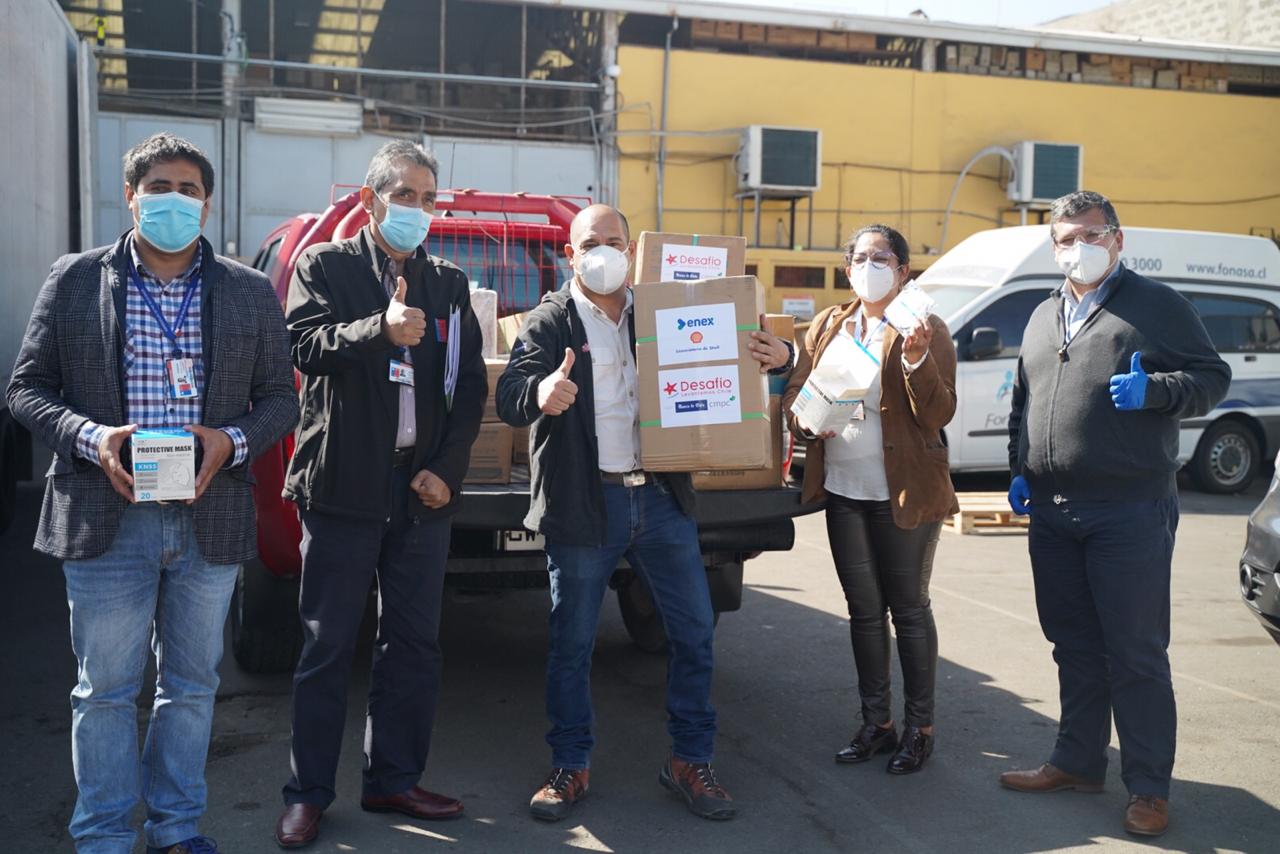 DONAN KITS DE PROTECCIÓN PERSONAL A SERVICIO DE SALUD DE ANTOFAGASTA
