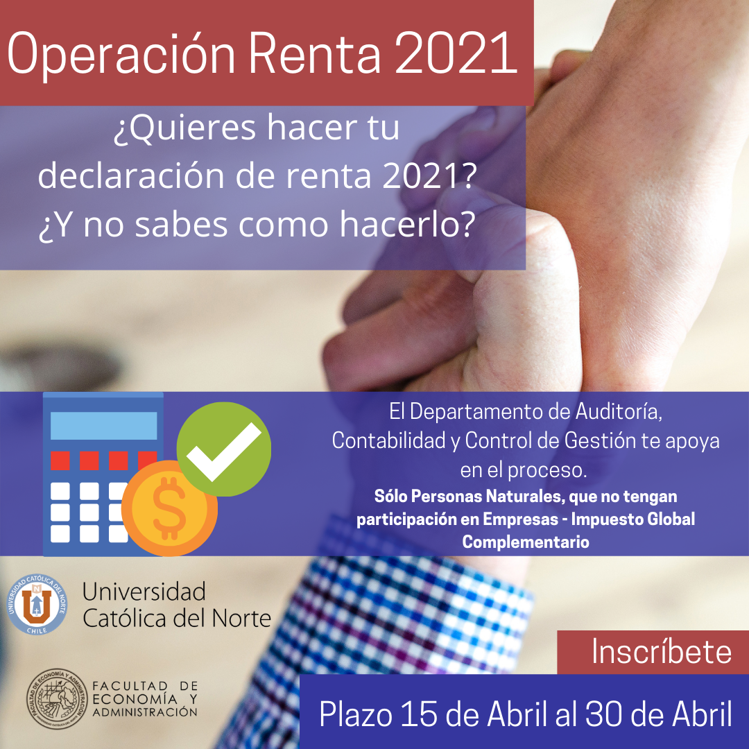 Académicos entregan asesoría online en Operación Renta
