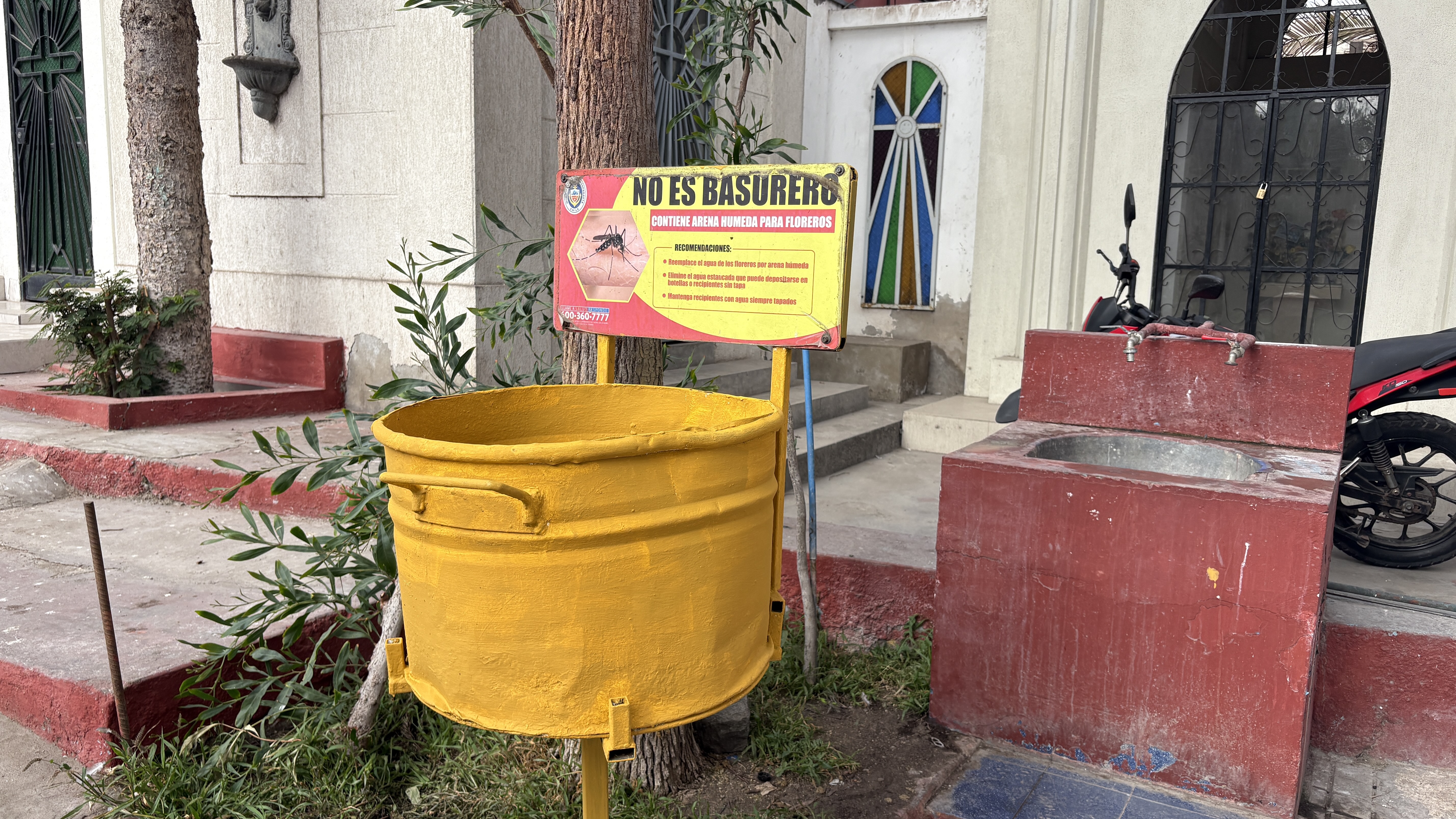 Cementerio general refuerza medidas preventivas contra el mosquito Aedes Aegypti