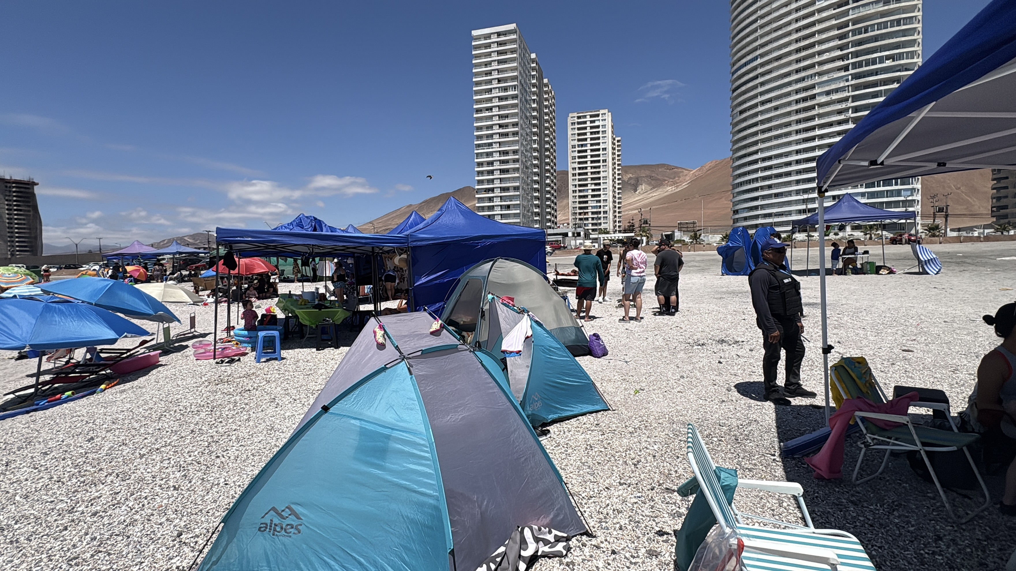 Realizan fiscalización informativa en playa Llacolén