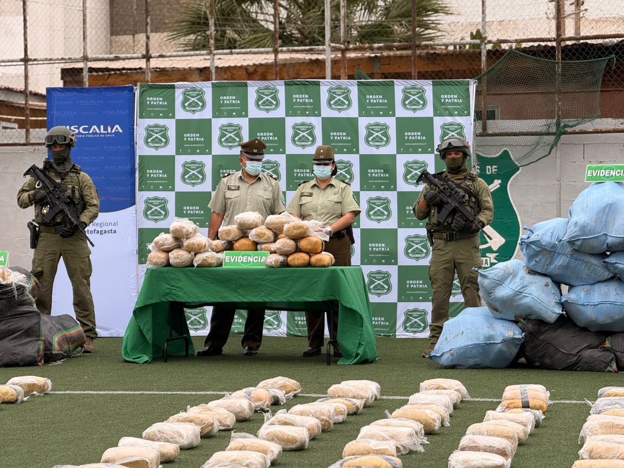 Asestan duro golpe al narcotráfico: incautan más de 1.429 kilos de cannabis en dos operativos clave