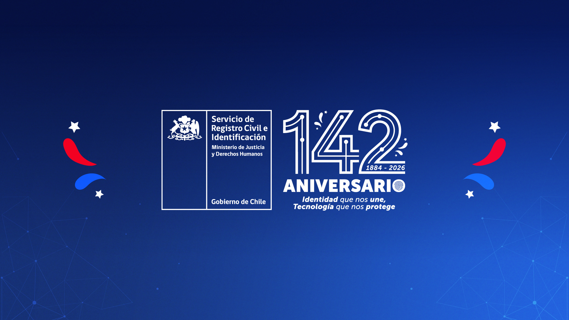 Registro Civil e Identificación conmemora 142 años