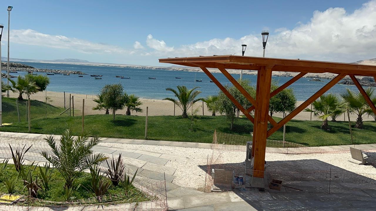 MOP inspeccionó las obras en Playa y Caleta La Chimba