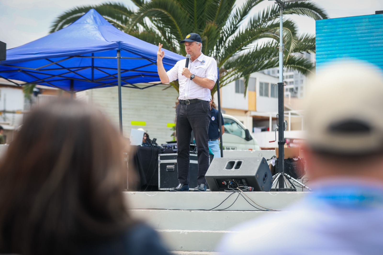 En terreno y con los vecinos, alcalde razmilic resume avances y compromisos en su primer año de gestión