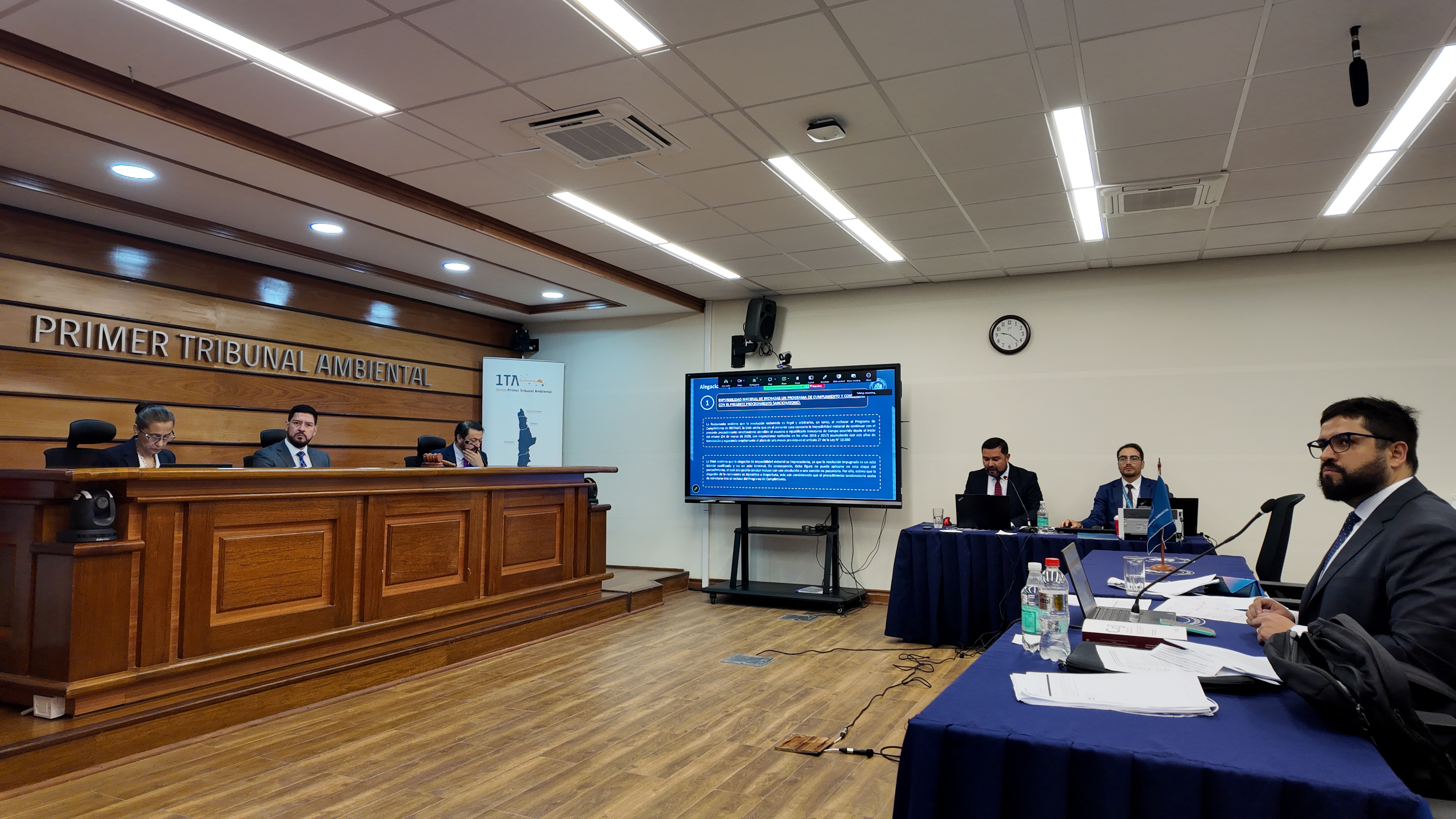 En audiencia Empresa RECIMAT reclamó en contra de resolución de la SMA que rechazó su Programa de Cumplimiento