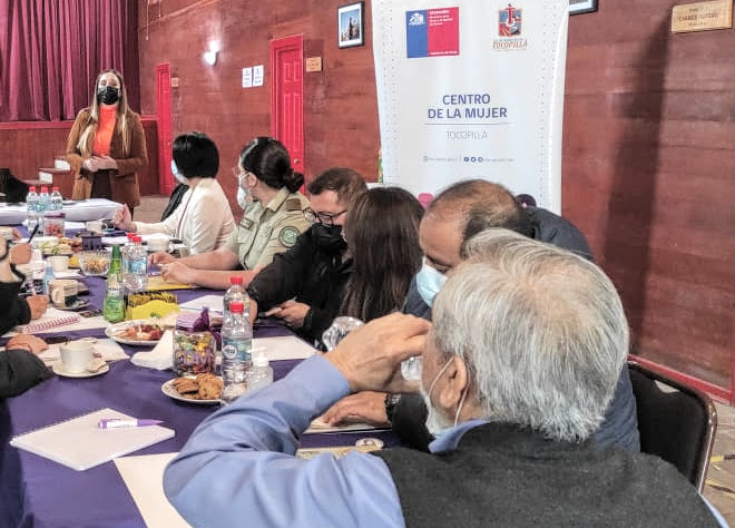 En Tocopilla coordinan acciones en atención de mujeres que viven violencia
