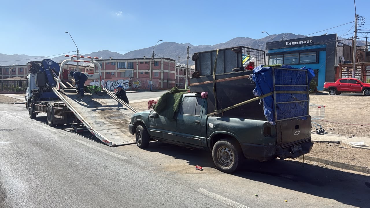Operativos de seguridad municipal permiten retirar vehículos