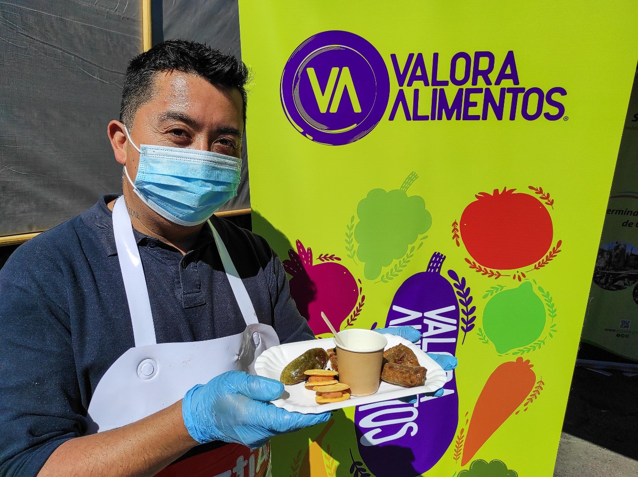Alimentos recuperados en la Vega se transforman en nutritivas preparaciones