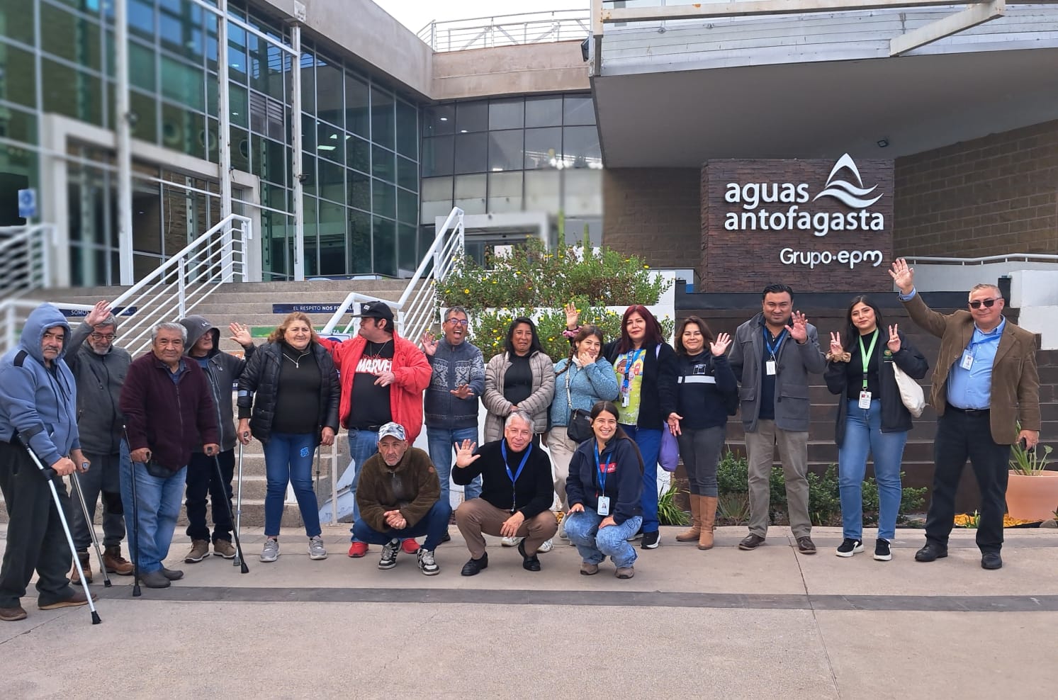 Adultos mayores en situación  de calle conocieron el Jardín Botánico