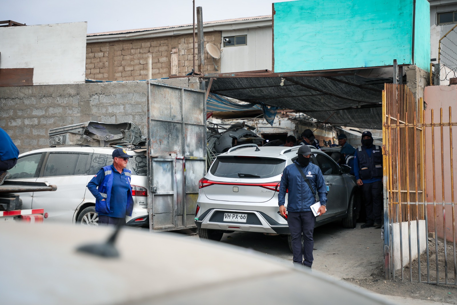 Municipio detecta múltiples irregularidades en talleres mecánicos de la comuna