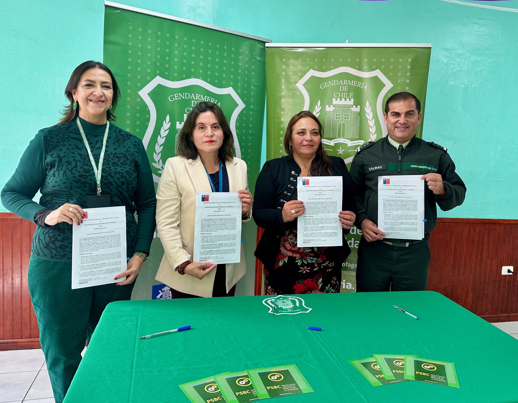 Población Rubén Infanta contará con servicios de penados supervisados por Gendarmería