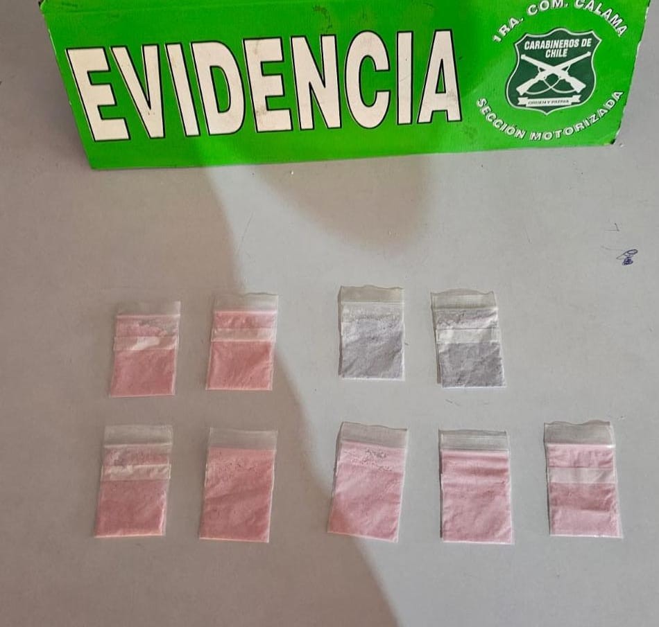 Carabineros sorprende venta de ketamina en centro comercial, hay 4 detenidos