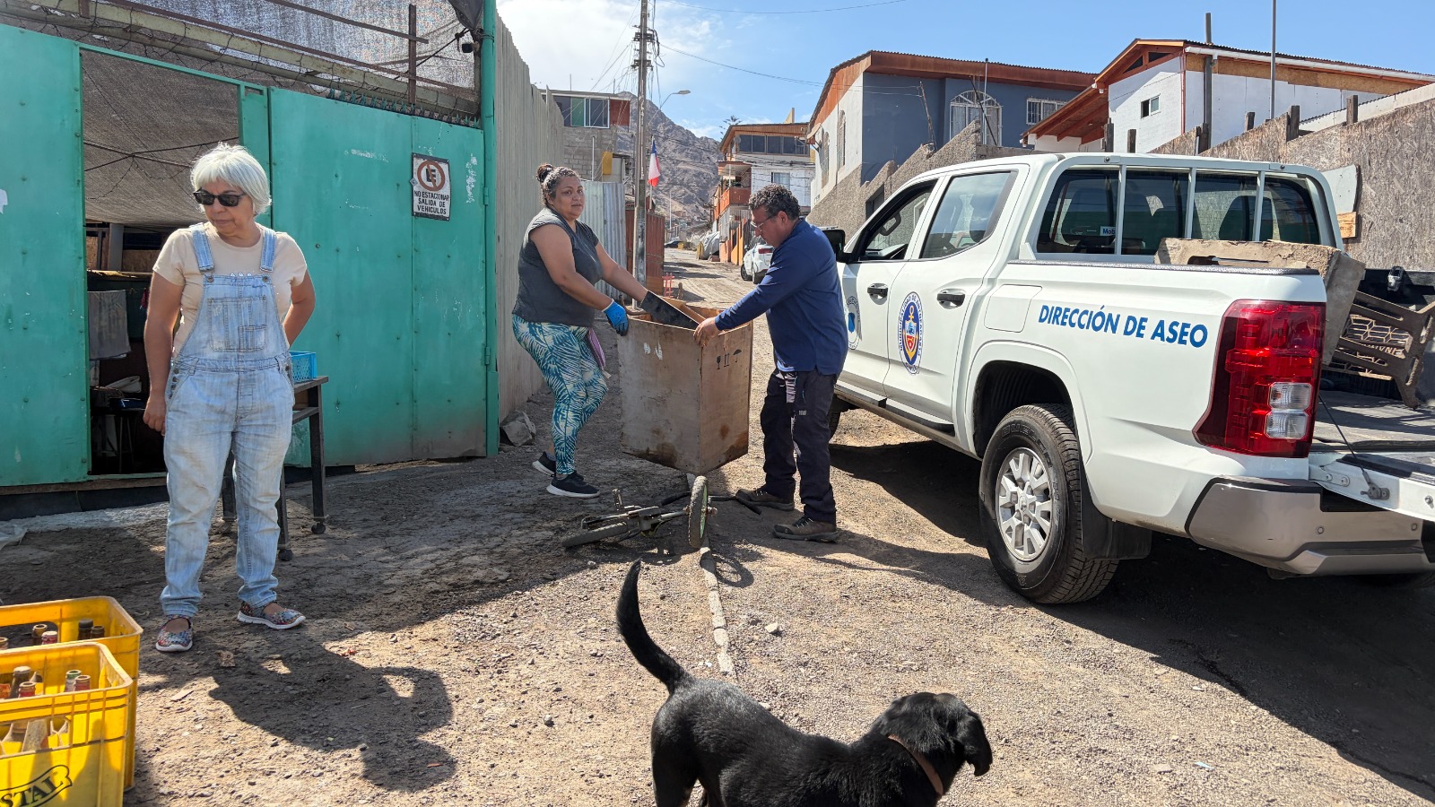 Con el operativo 61 en Vista Hermosa para retiro de enseres finaliza el 2025