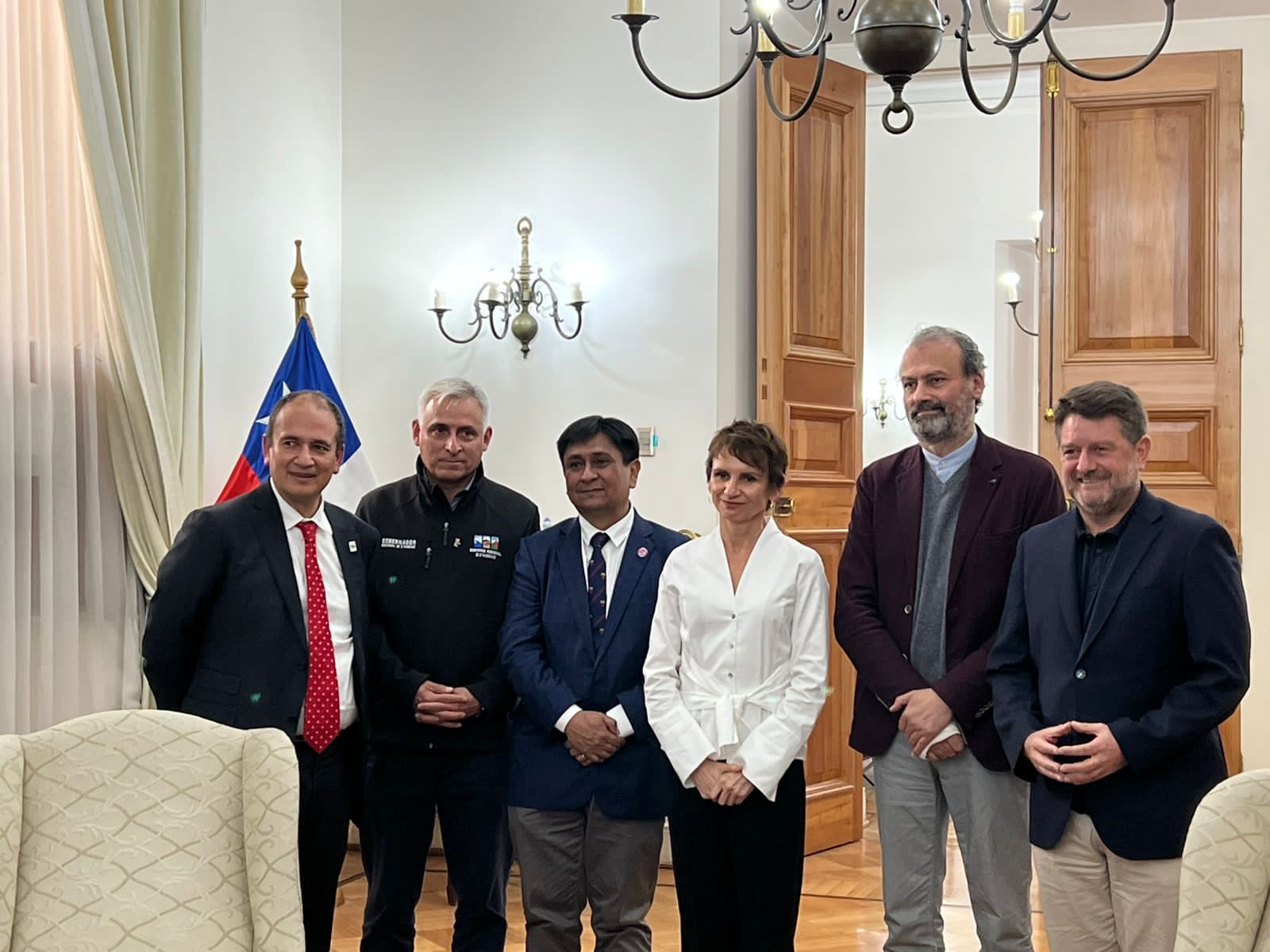 En La Moneda: Gobernador Díaz y sus pares instan a la ministra del Interior a crear un gran acuerdo nacional por la seguridad