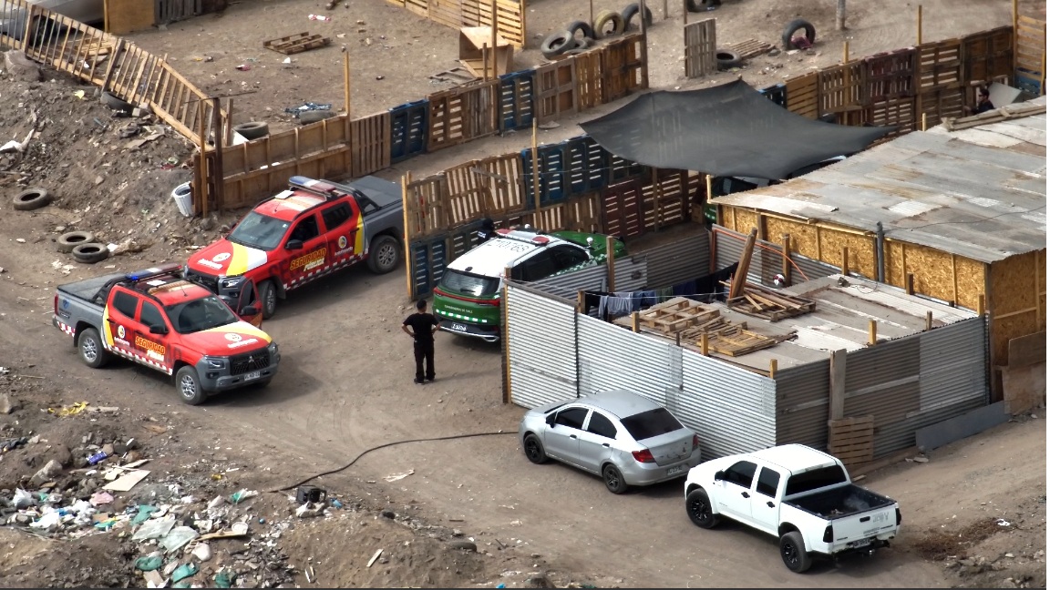 Gracias a dorne de vigilancia recuperan vehículo robado en campamento