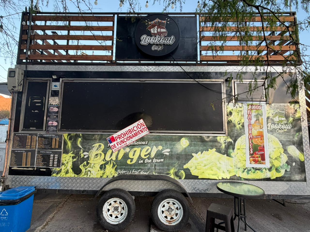 Prohíben funcionamiento de 4 food truck del sector estadio regional