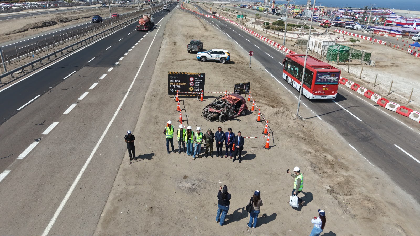 Autoridades llaman al autocuidado en las rutas de la región durante Fiestas Patrias