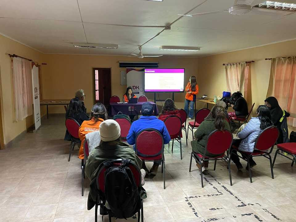 INDH Antofagasta informó a las comunidades sobre las gestiones para evitar nuevos episodios
