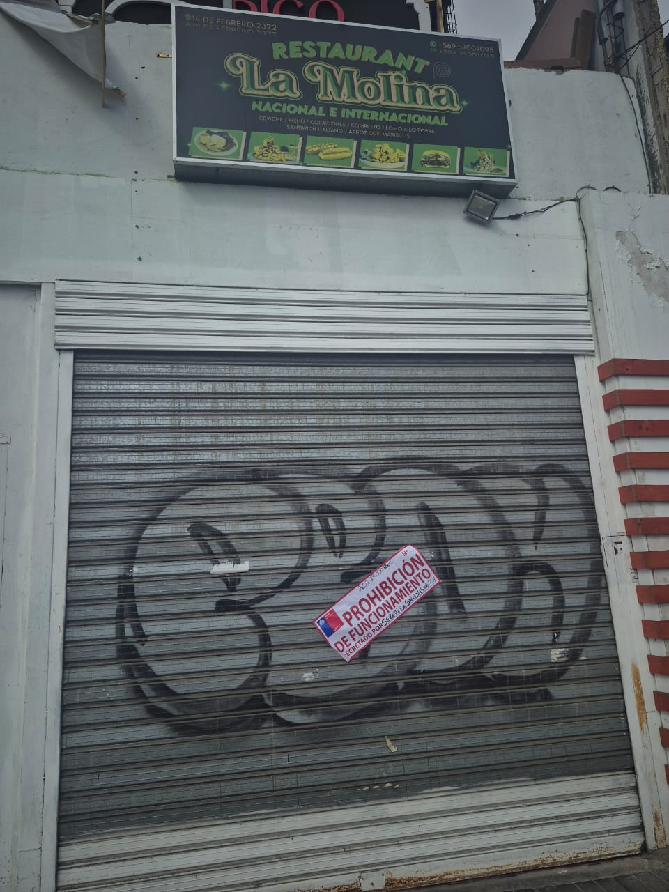 Seremi de Salud prohíbe funcionamiento a céntrico restaurante