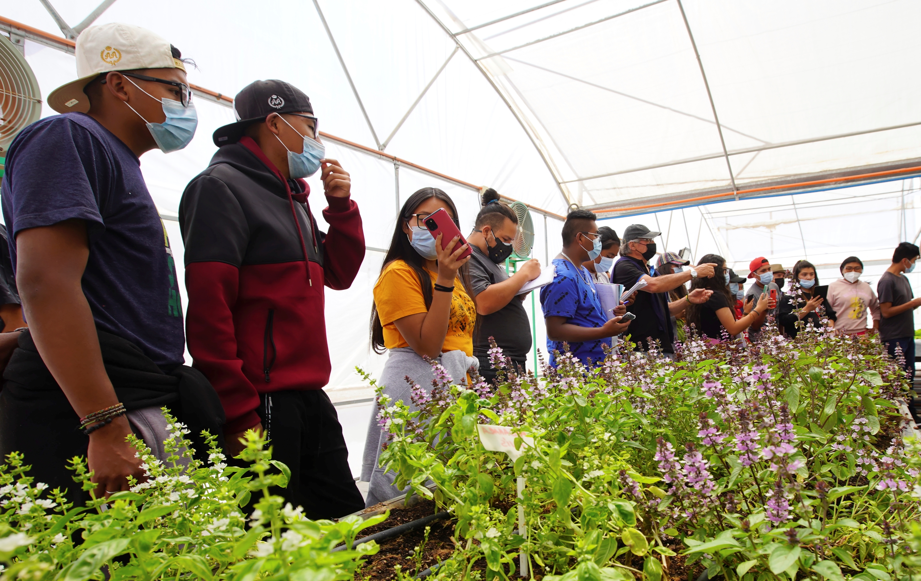 Estudiantes de San Pedro de Atacama fortalecen su especialidad agrícola con gira tecnológica