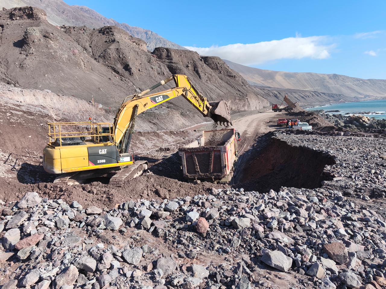 Ruta 1 entre Tocopilla y Aduana El Loa fue habilitada para residentes de las caletas y vehículos de emergencia
