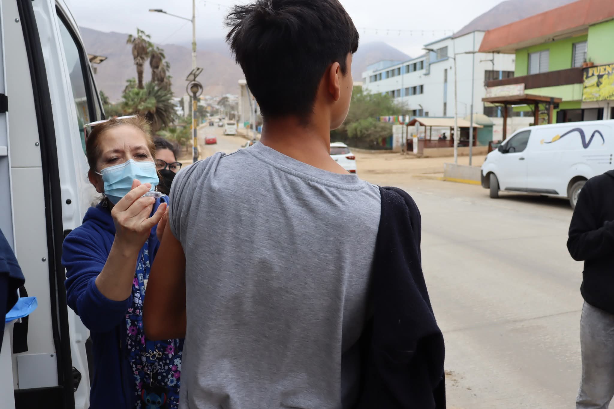 Intenso trabajo de vacunación en Tocopilla