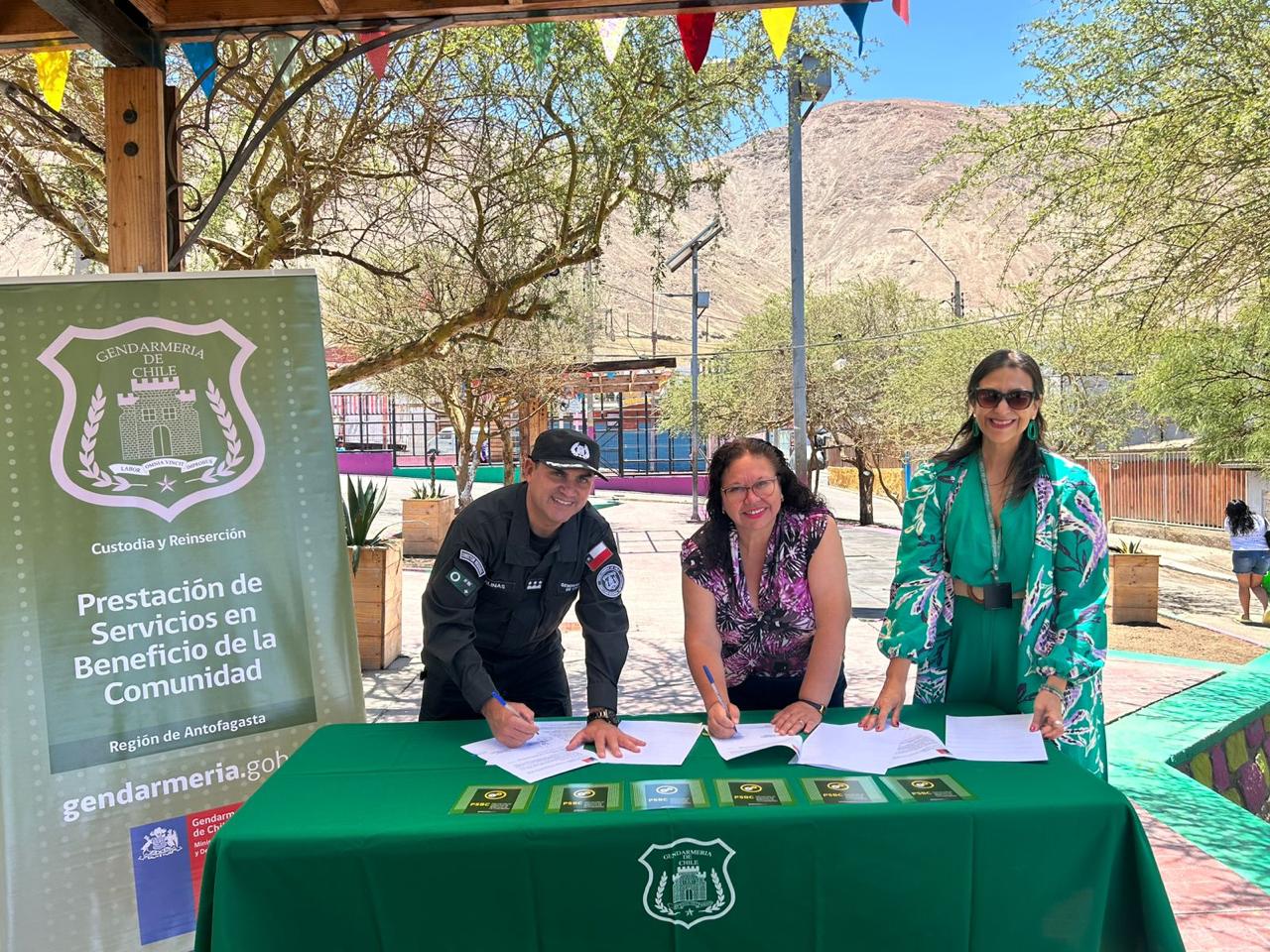 Tocopilla se suma al trabajo con gendarmería para el cumplimiento de penas sustitutivas en la comuna