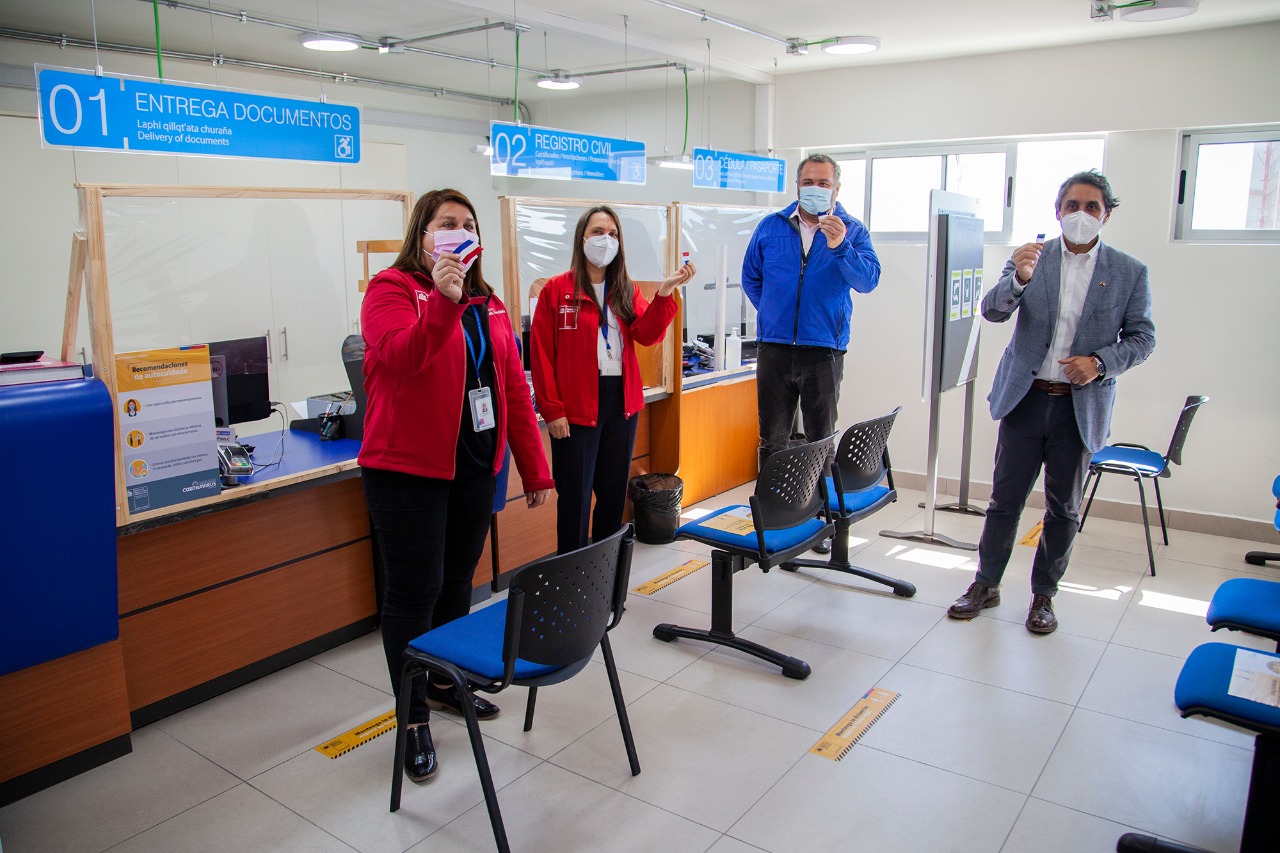 Registro Civil presenta nueva oficina en Tocopilla