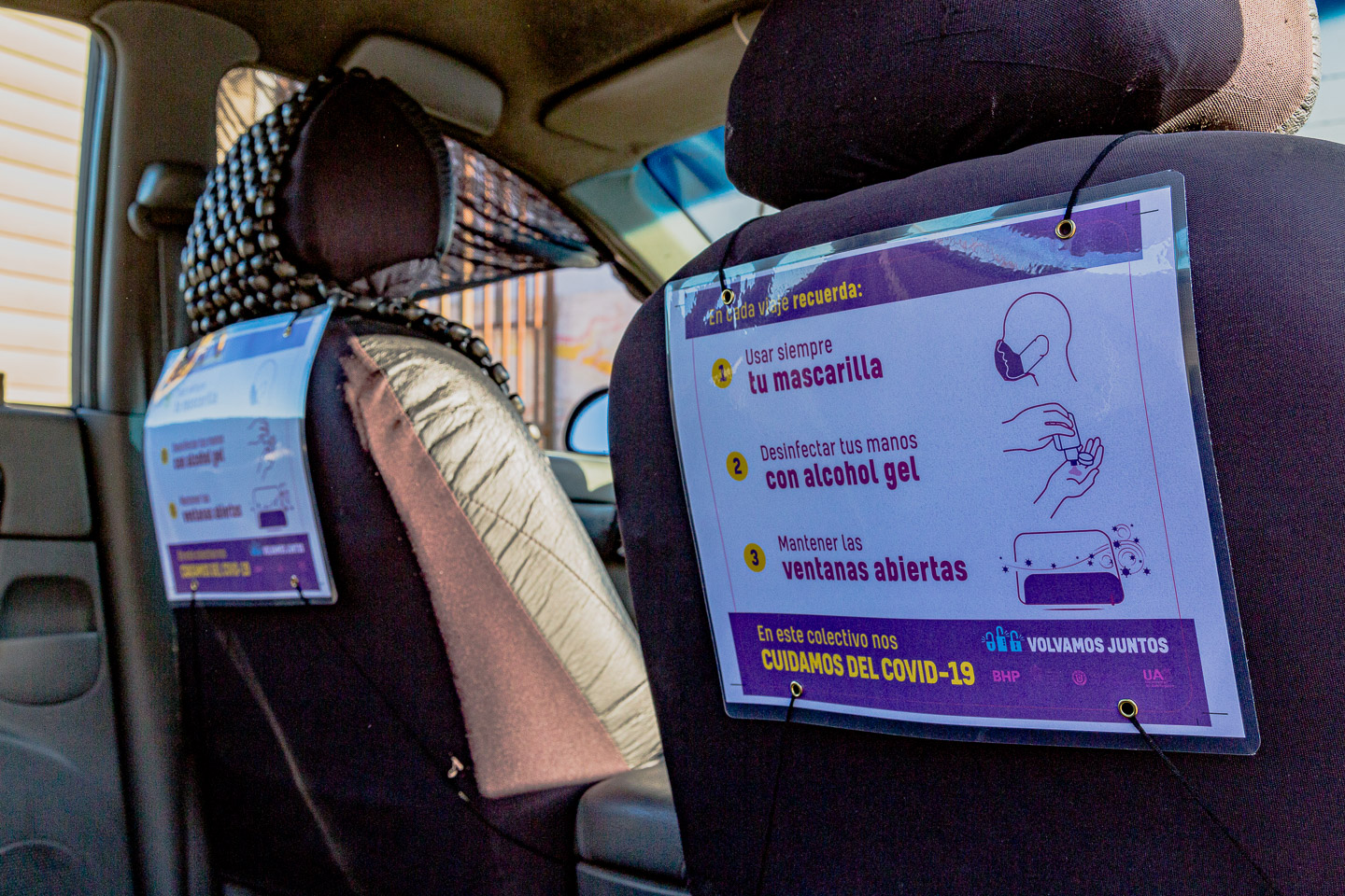 Mil conductores del transporte público se realizan PCR y reciben educación preventiva para evitar contagios