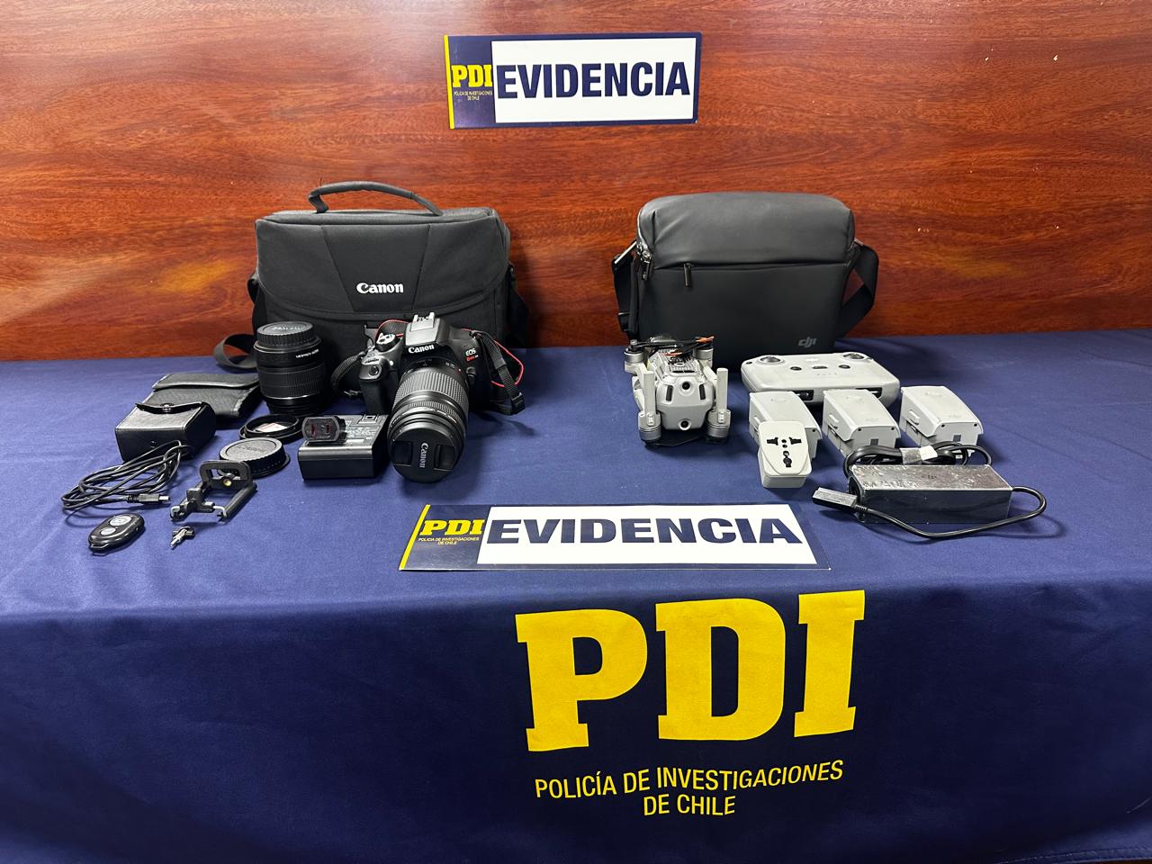 PDI detiene a sujeto por receptación y recupera especies avaluadas en $2 millones
