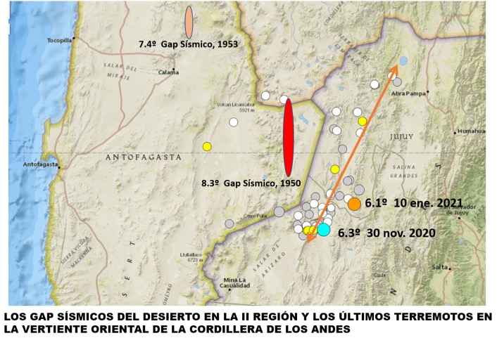 Nuevo sismo reactiva las alertas en la Región de Antofagasta