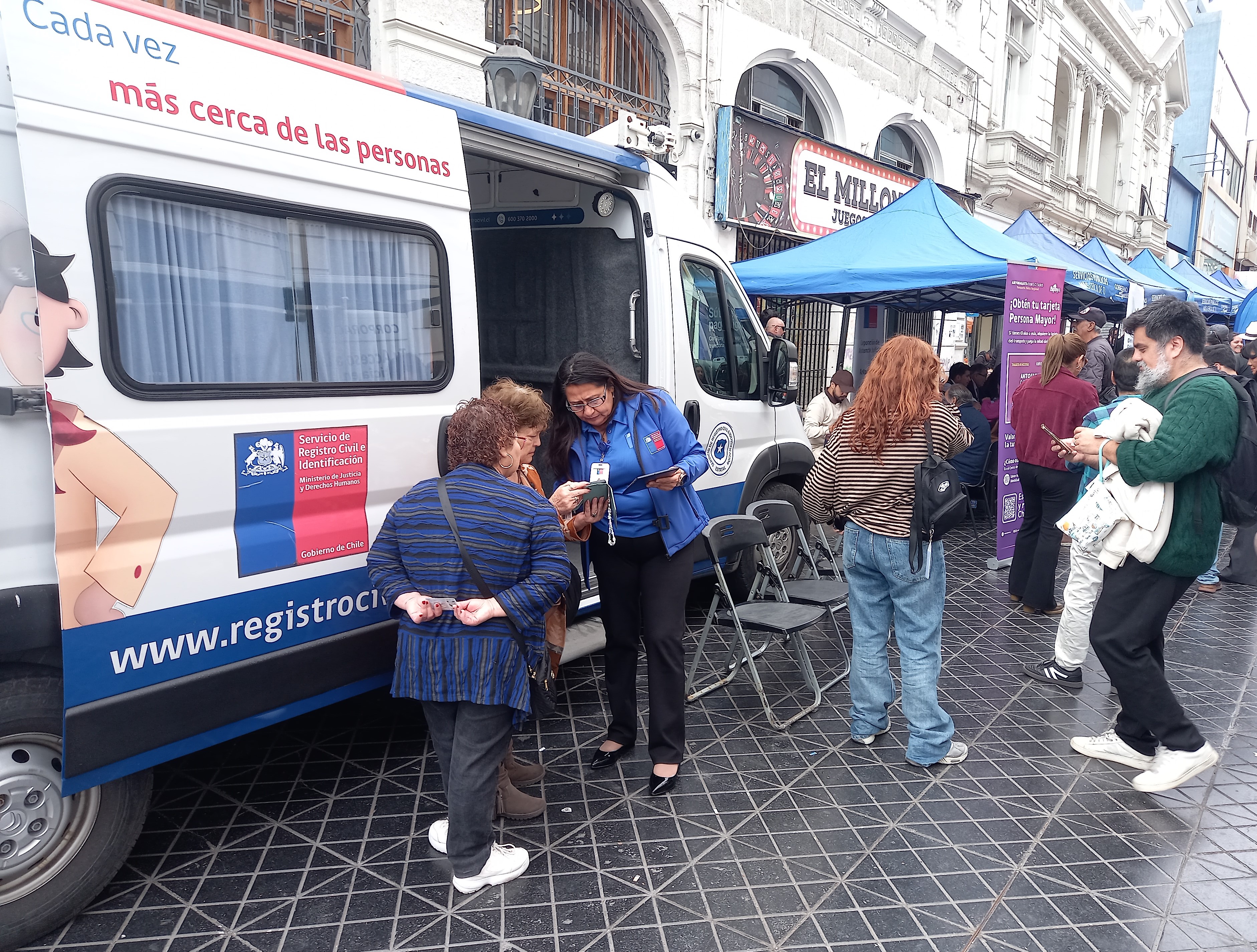 Registro Civil participó en la 2ª Plaza de Justicia y Derechos Humanos