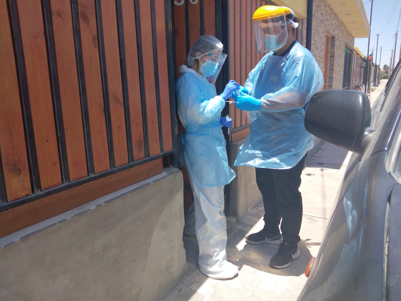 Nutrida intervención de salud en Baquedano y Sierra gorda