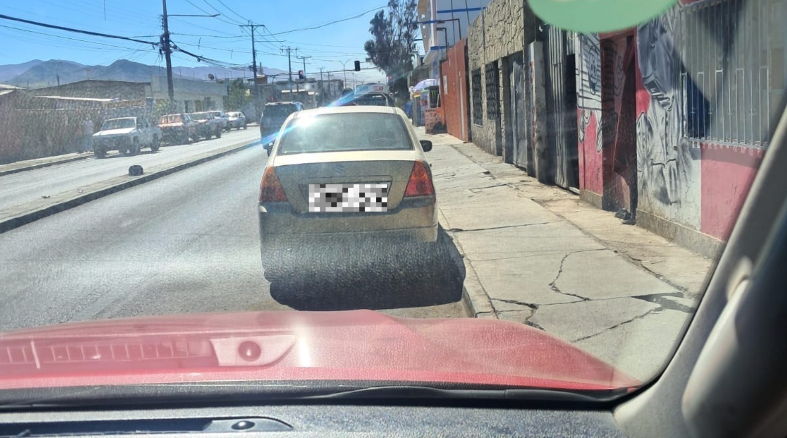 Seguridad pública detecta vehículo con encargo por robo mediante de aplicación safe by wolf